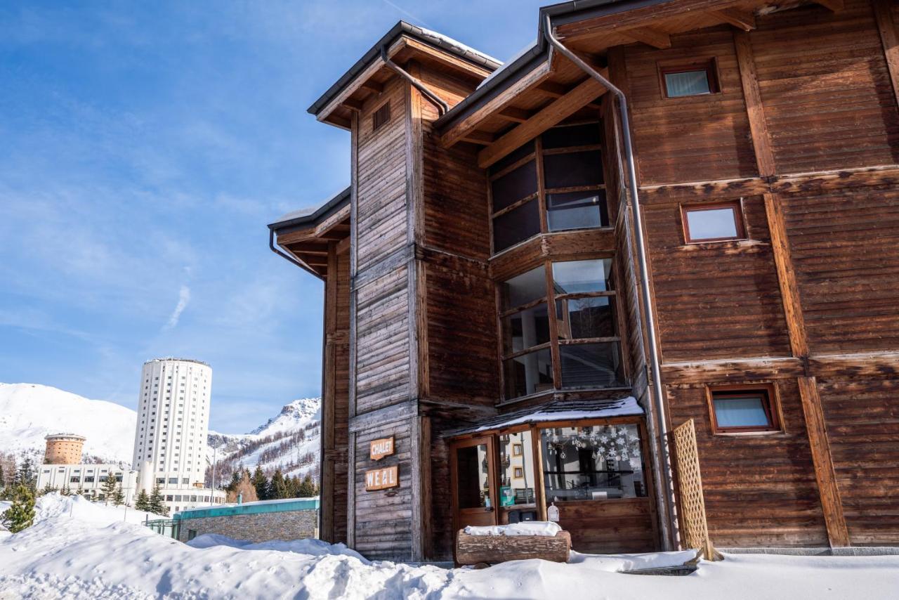 Aparthotel Chalet Weal Colle Colle Sestriere Exterior foto